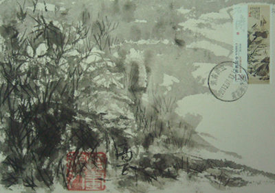 指画 荷花1 高飞.jpg