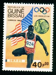 A几内亚-比绍邮票 奥运会.国旗.jpg
