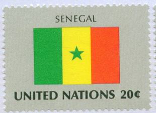 AB联合国国旗邮票 塞内加尔.jpg