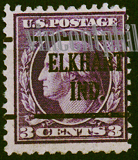 US Pre Cancel Stamps -  LIGHT & DEEP VIOLET 3C-REG--Aa-AWN.jpg