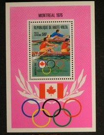 AB上沃尔特1976年夏季奥运会小型张(划艇;加拿大国旗,五连环).jpg