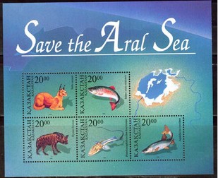 C1996保护咸海鱼类和生物-咸海地图 1全新.jpg