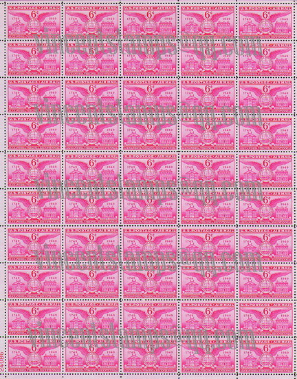 U S Sheet Stamp-2 #C40  Alexandria, VA Bicentennial-AW-2ok.jpg