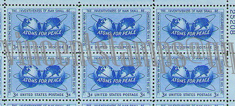 U S Sheet Stamp-19 #1070  Atoms for Peace-AWa-2ok.jpg