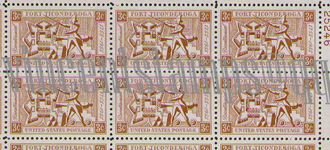 U S Sheet Stamp-20 #1071  Fort Ticonderoga Bicentennial-AWa-2ok.jpg